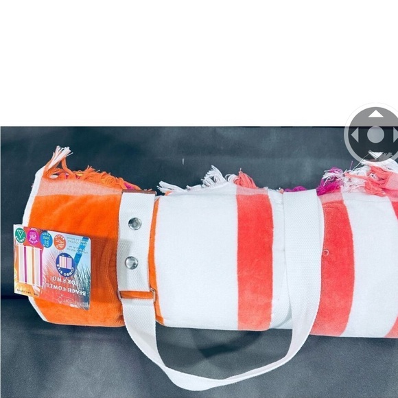 LOFT By Loftex Beach Towel jumbo Size 182 cm x 213 cm 72 in x 84 in - Picture 2 of 6